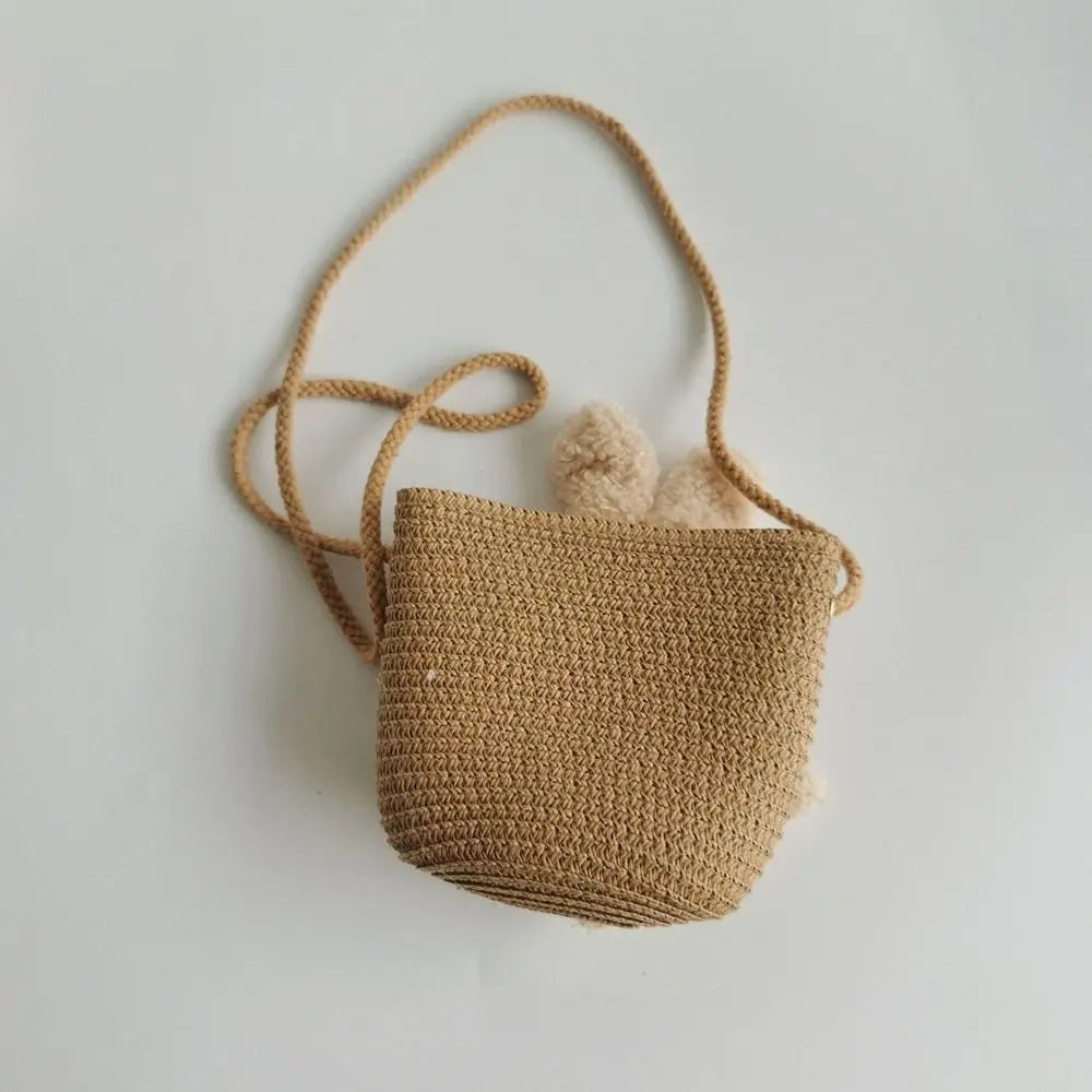 CAJU Shoulder Straw Bag