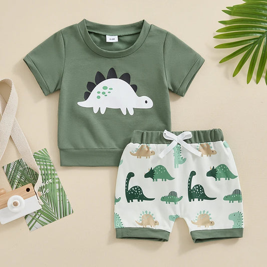 DINO Short & T-shirt Set 2pcs